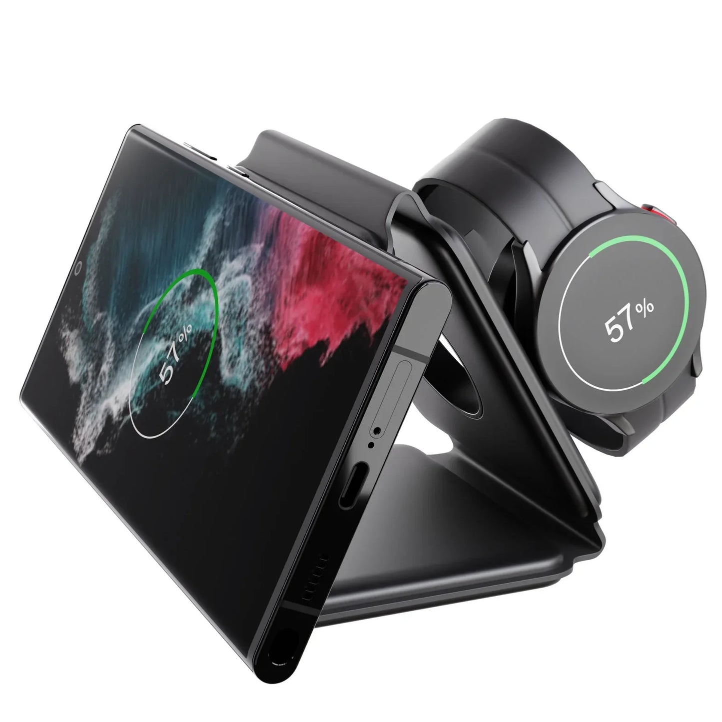 3 in 1 Magnetic Wireless Charger For Samsung Galaxy S23 Series - Caubade