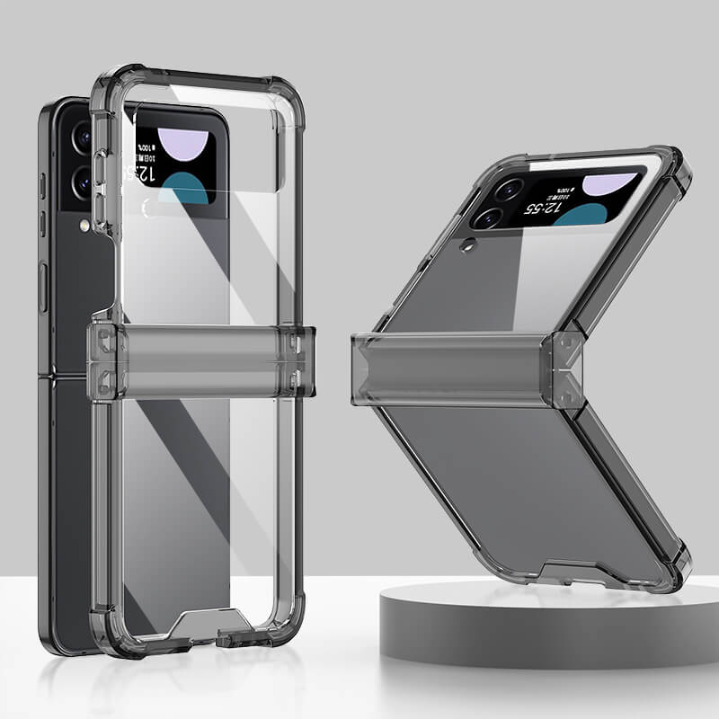 Airbag Ring Hinge Case For Samsung Galaxy Z Flip 4 - Galaxy Z Flip 4 Case