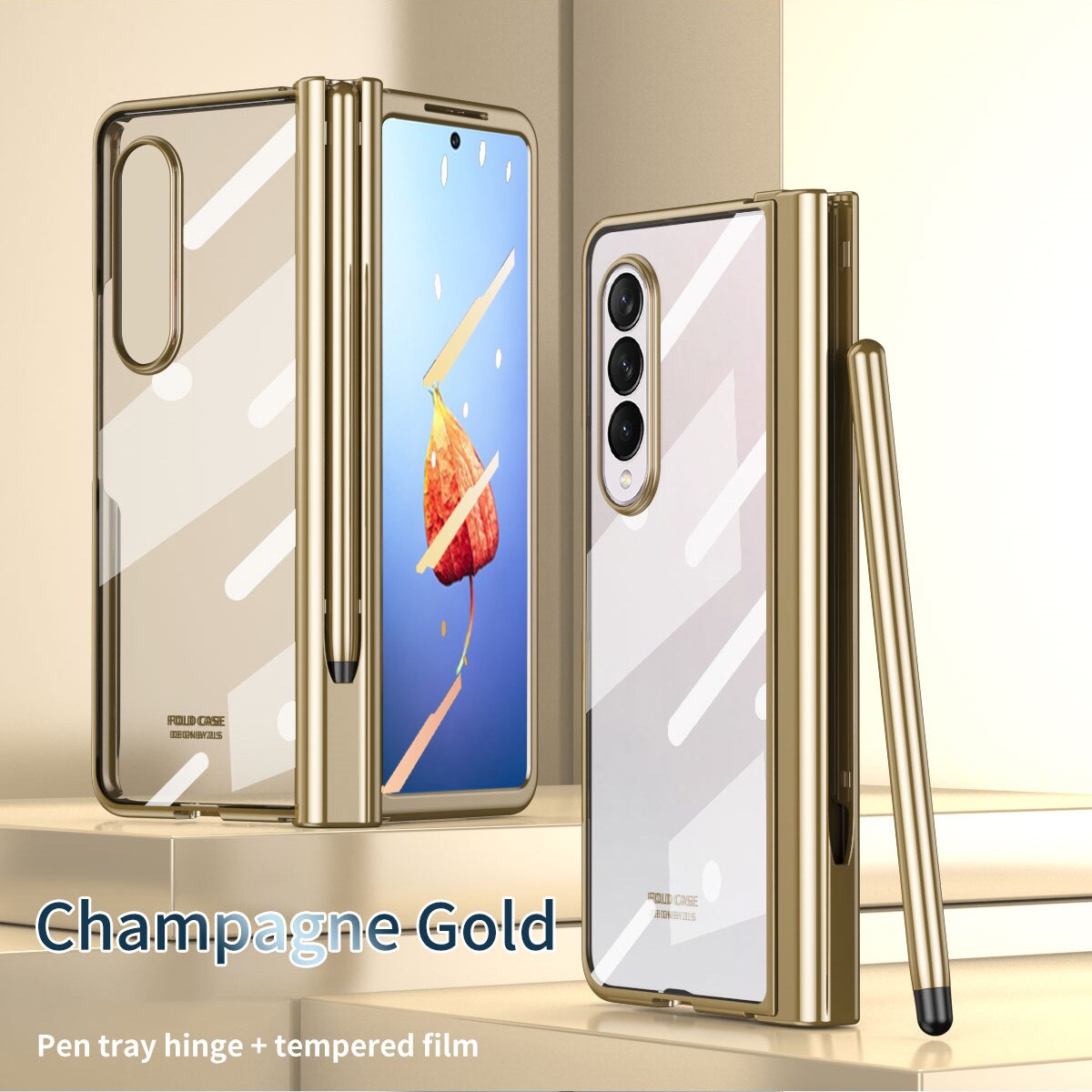Full Protection Case with pen holder for Samsung Galaxy Z Fold 4
