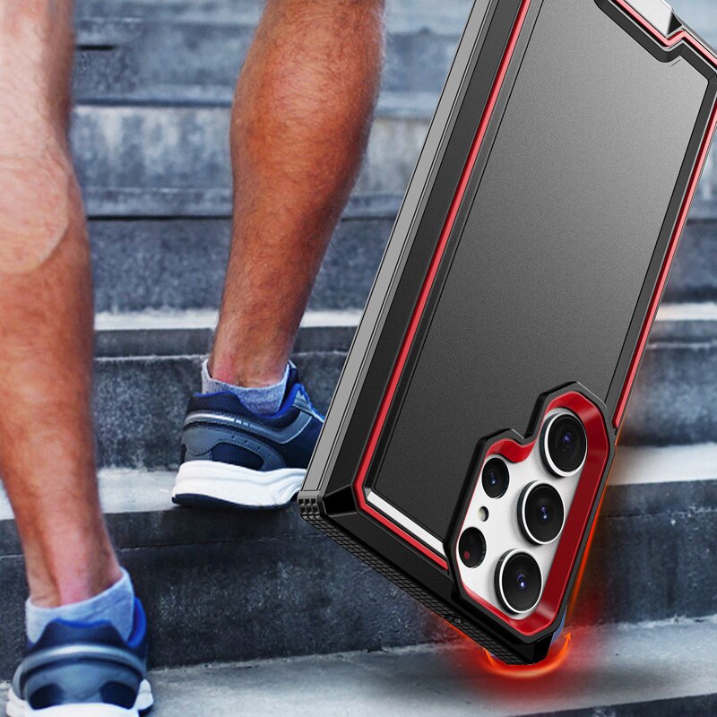 Dual layer Shockproof Case For Samsung S23 Series - Caubade