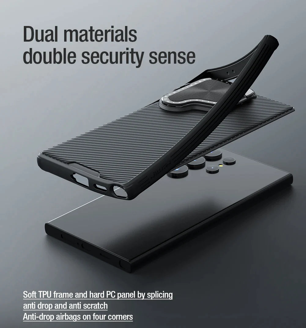 Shockproof Case with Camera Protection Bracket For Samsung Galaxy S24 Series