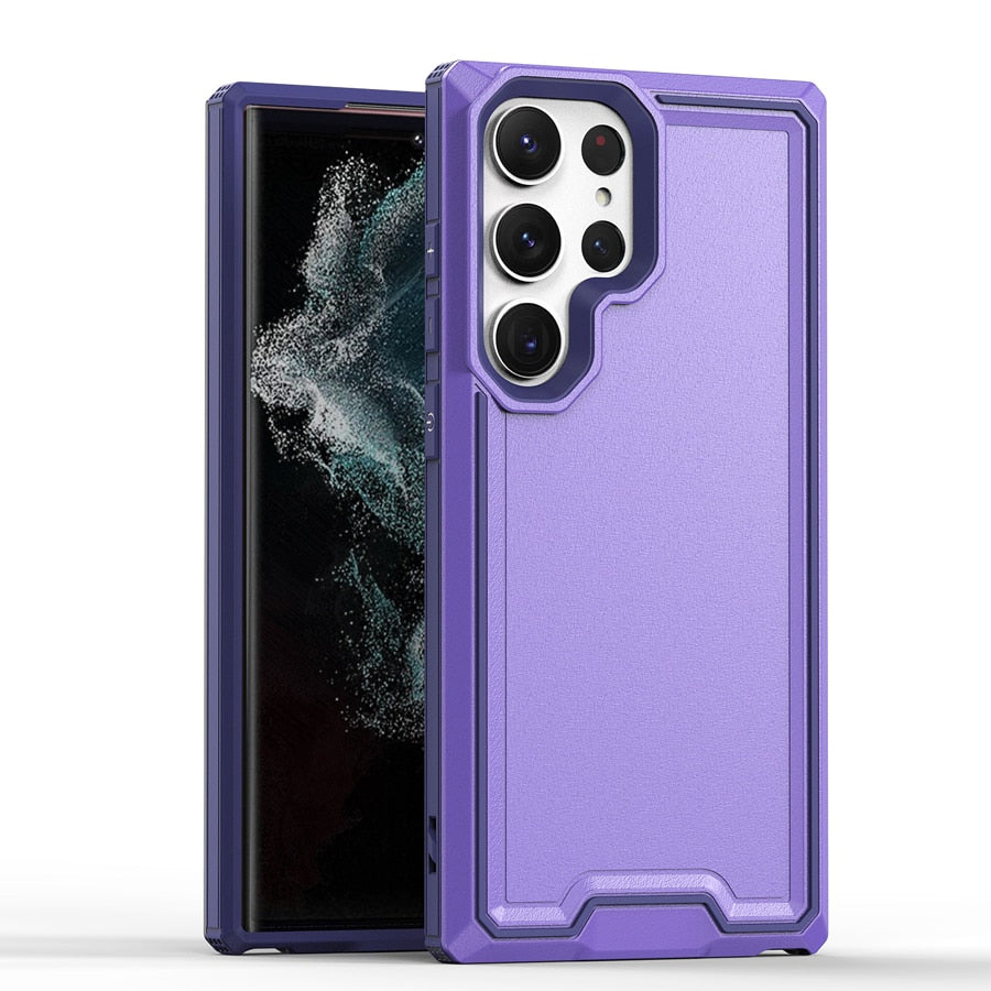 Dual layer Shockproof Case For Samsung S23 Series - Caubade