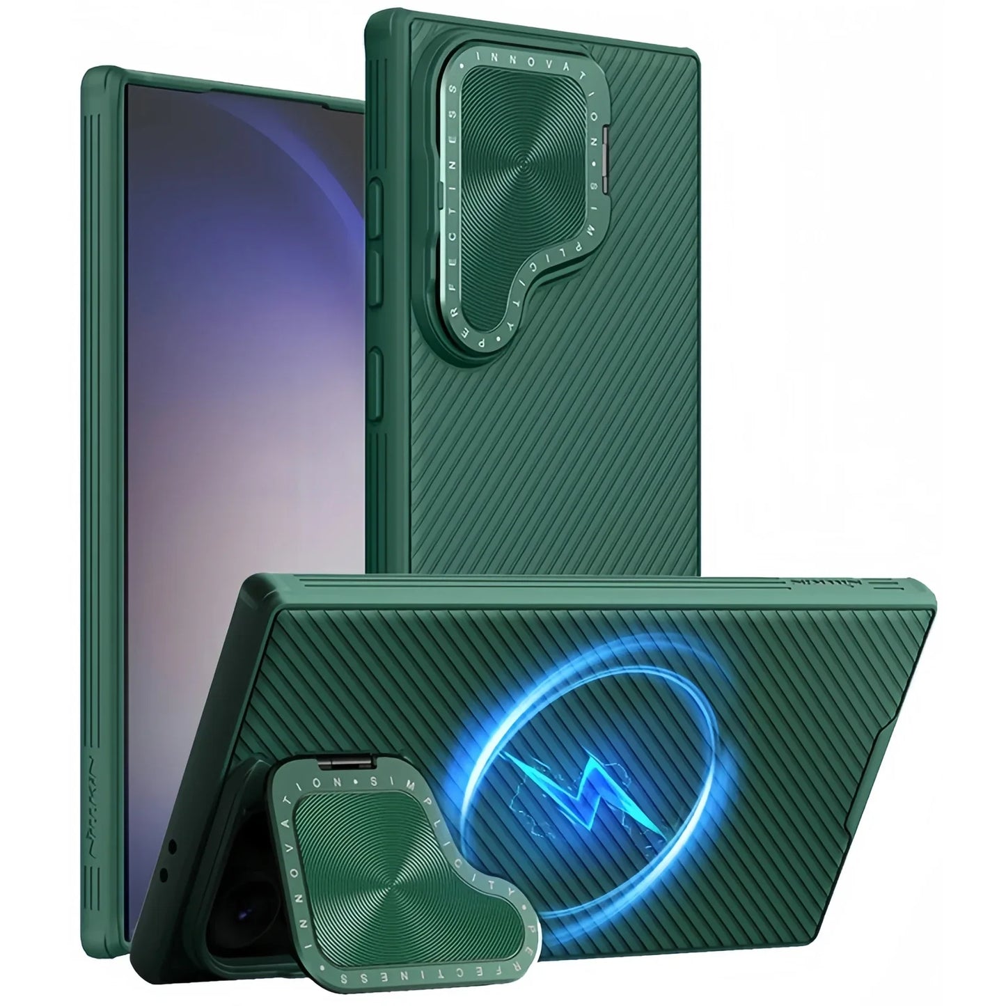 Magsafe Case with Camera Protection Bracket For Samsung S24 Series