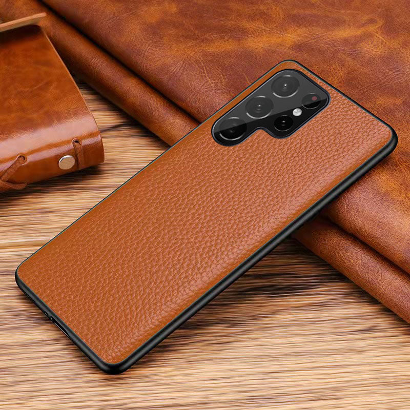 Retro Leather Case for Samsung Galaxy S23 Series - Caubade