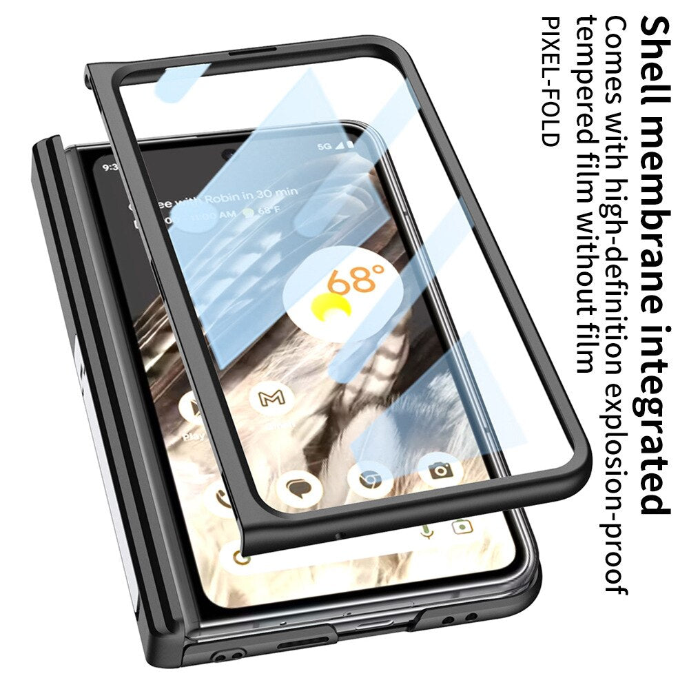 Full Protection Leather Case for Google Pixel Fold - The Pixel Store