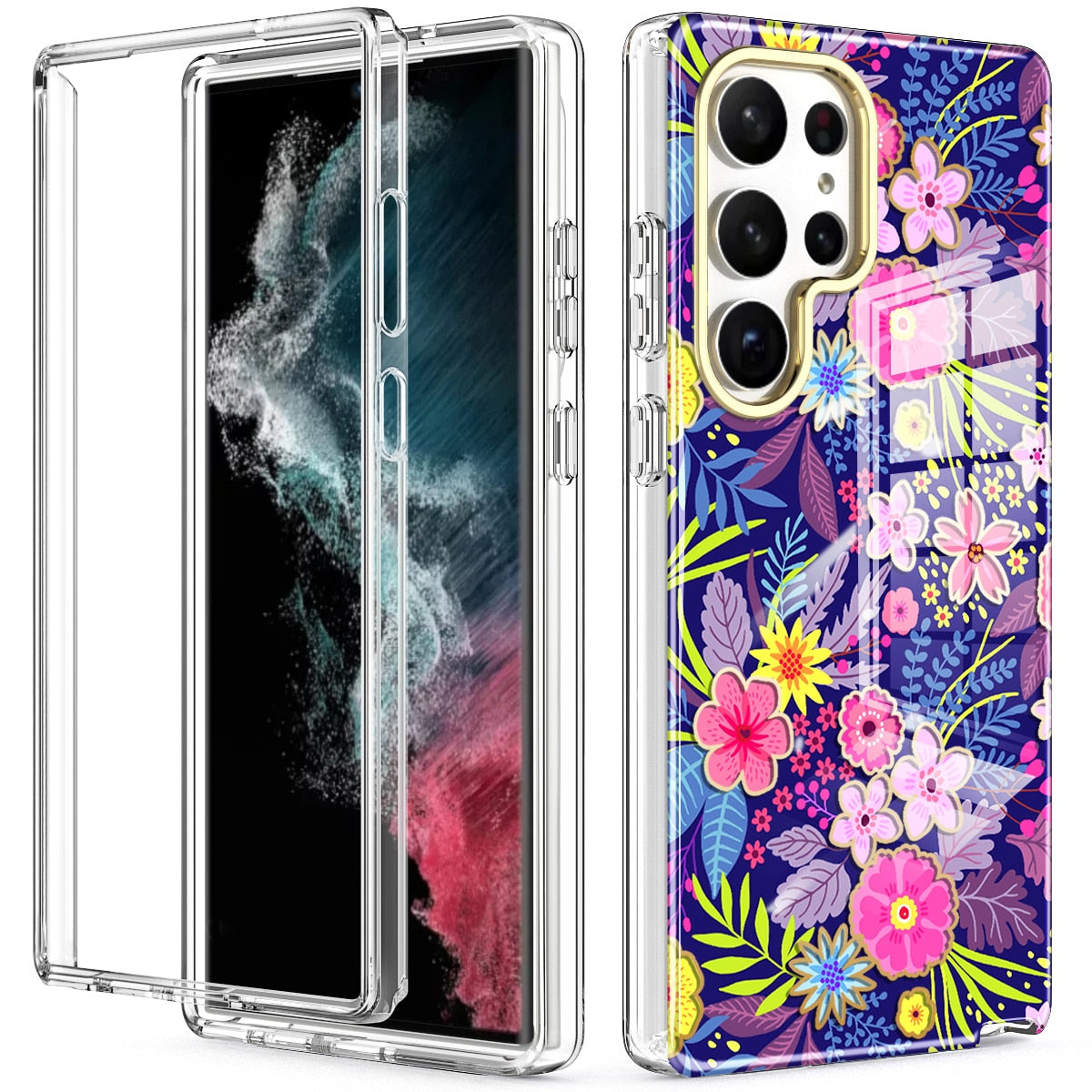 Marble Shockproof Case for Samsung Galaxy S23 Series - Caubade
