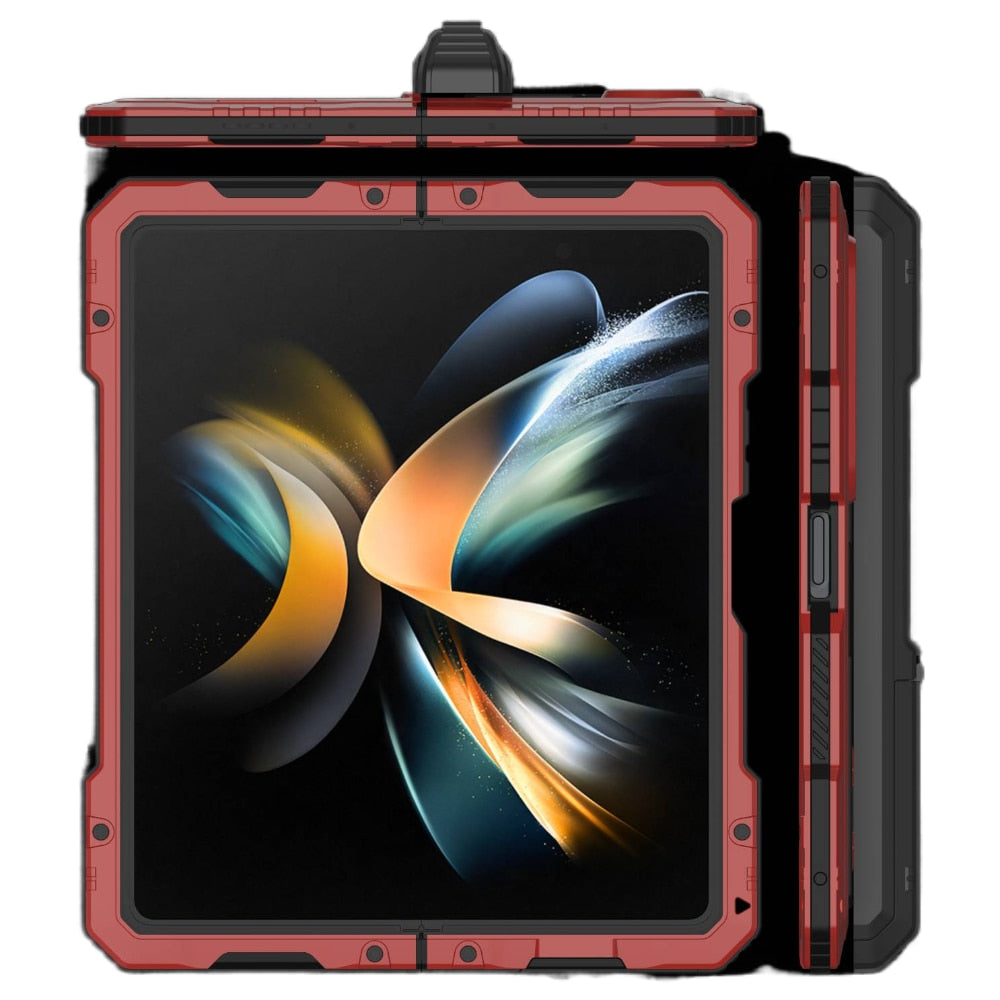 Shockproof Aluminum Metal Case For Samsung Galaxy Z Fold 4