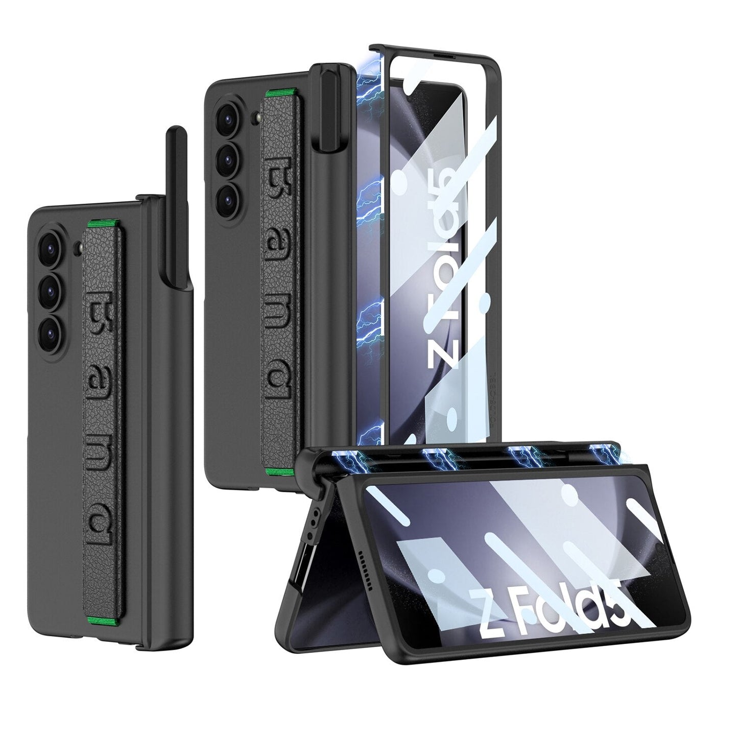 Wristband Case with Magnetic Hinge For Galaxy Z Fold 5