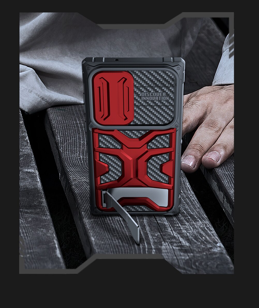 Shock-Resistant Slide Camera Case for Samsung S23 Ultra - S23 Ultra Case