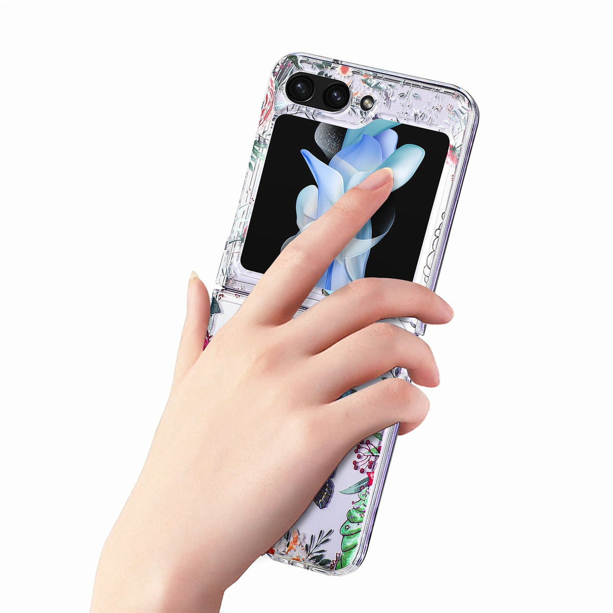 Anti-drop Painted Butterfly Cover for Samsung Galaxy Z Flip 5