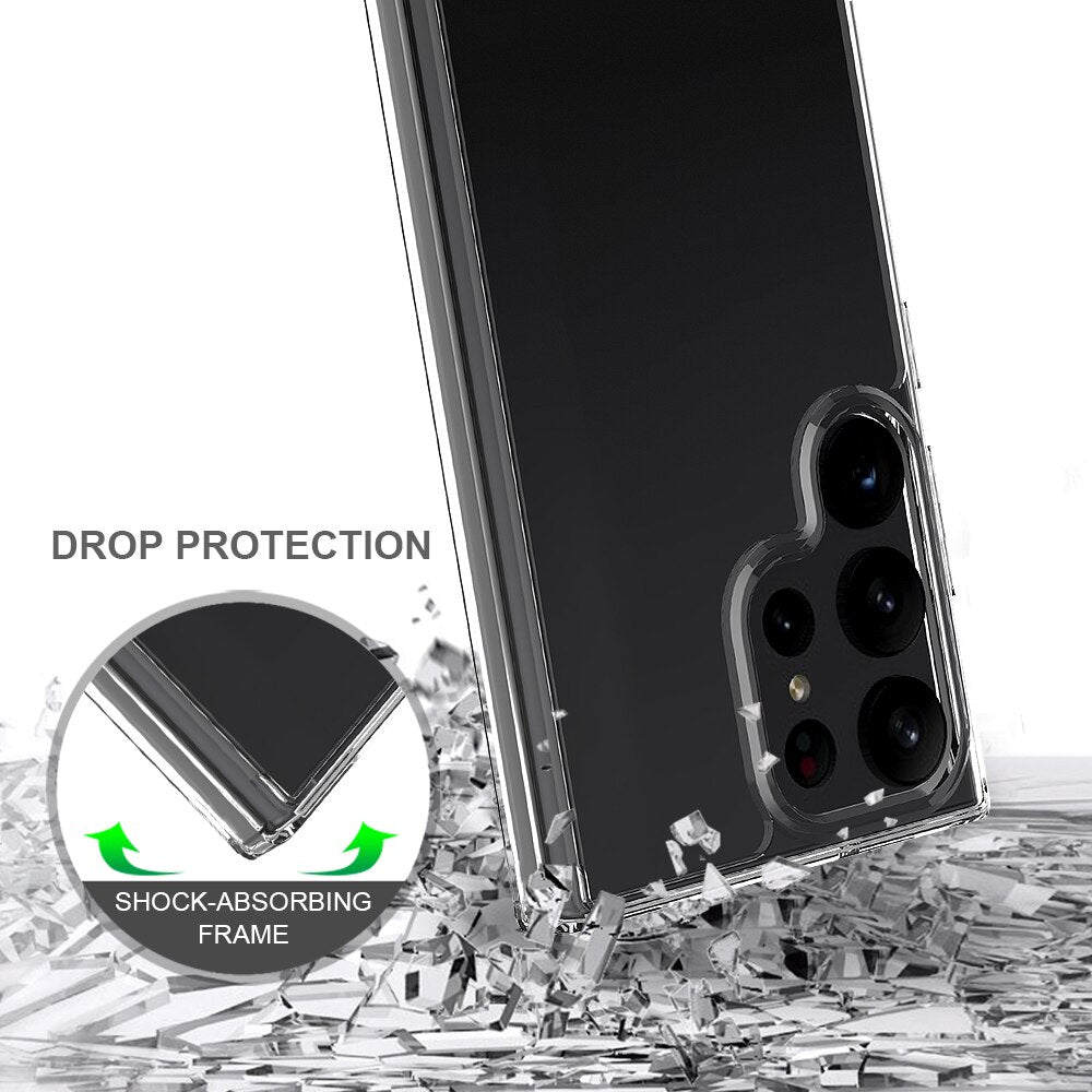 Transparent Shockproof Case for Samsung Galaxy S23 Series