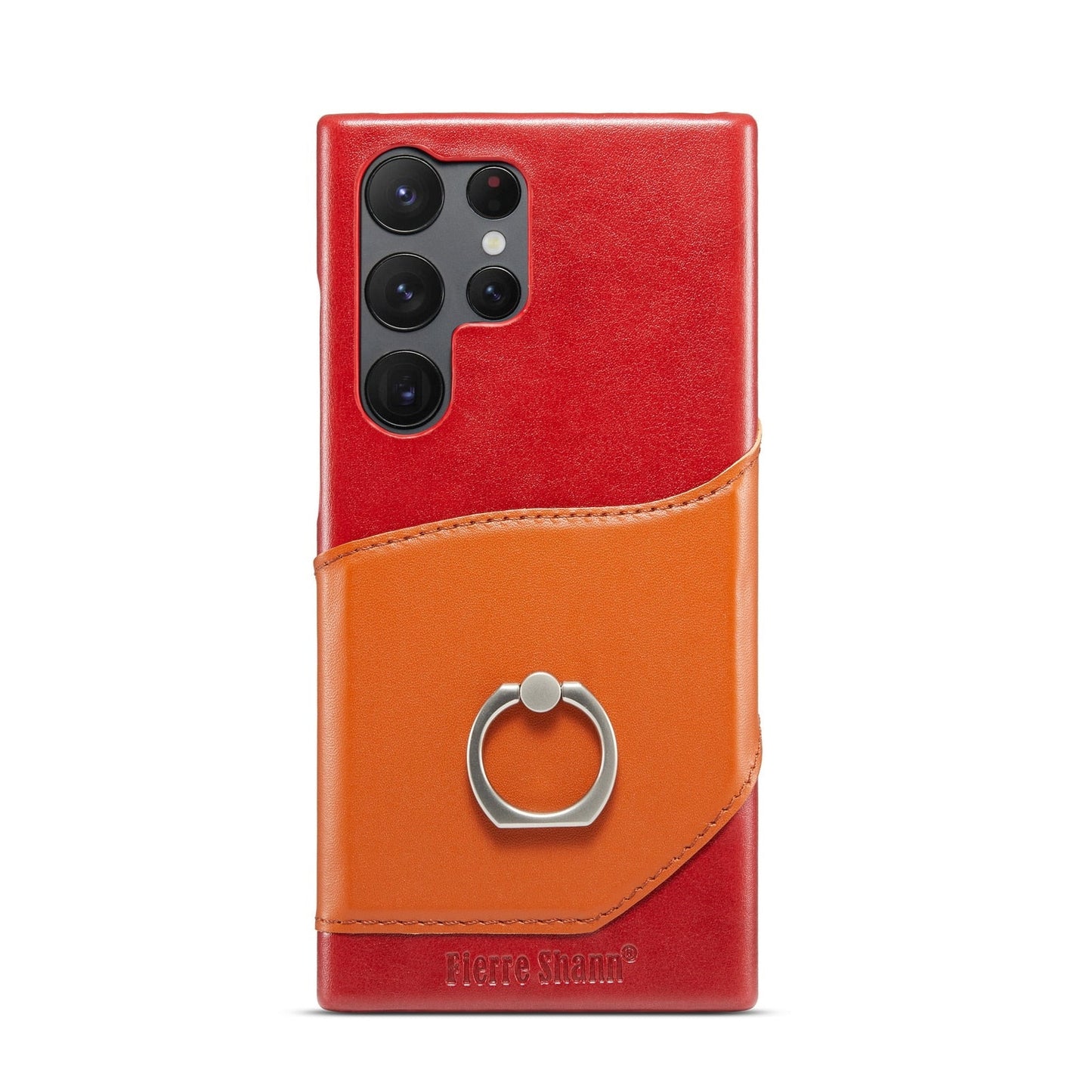 Leather Case with Card Slot Holder & Kickstand for Samsung Galaxy S23 Series - Caubade