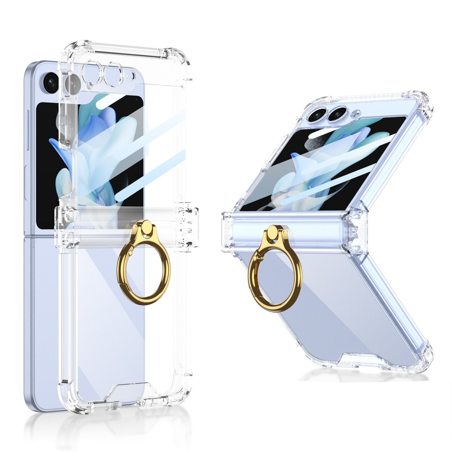 Luxury Hard Case With Ring for Samsung Galaxy Z Flip 5