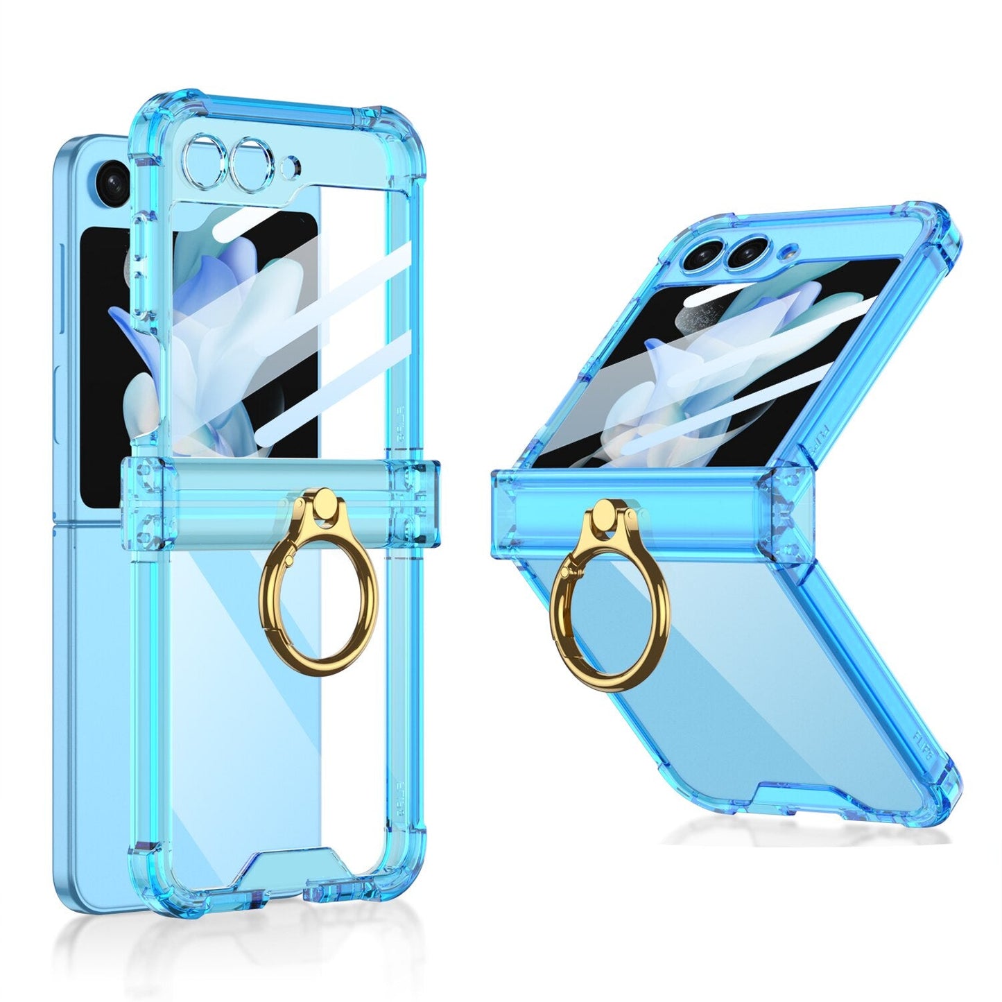 Luxury Hard Case With Ring for Samsung Galaxy Z Flip 5