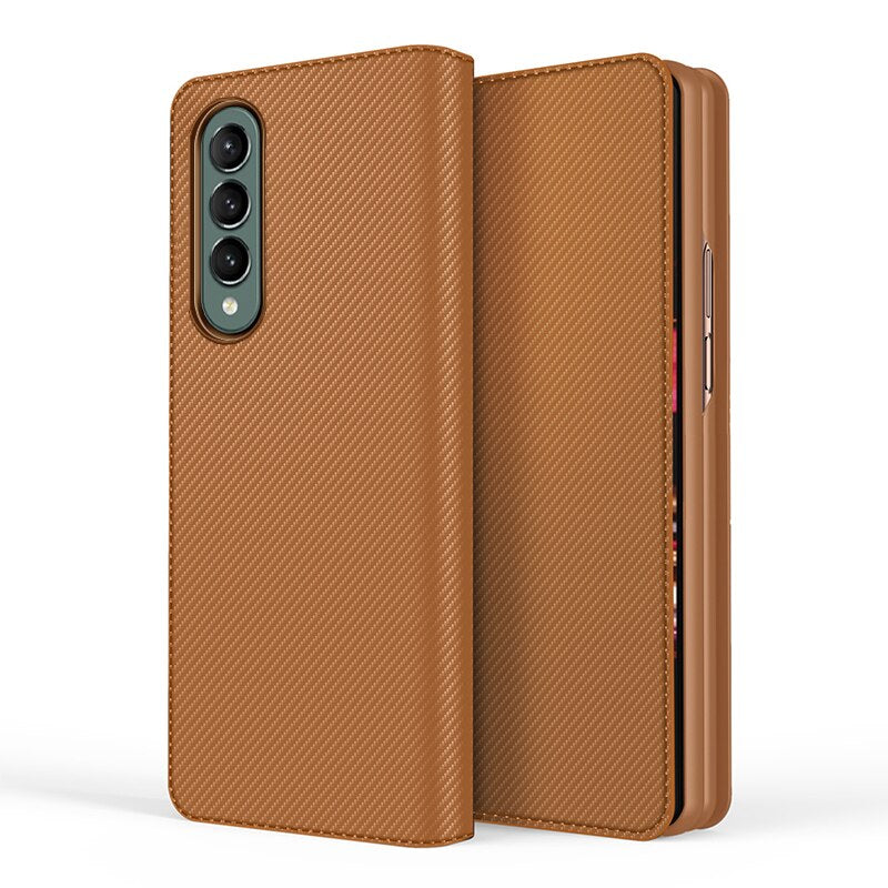 Magnetic Flip Stand Leather Case for Samsung Galaxy Z Fold 4
