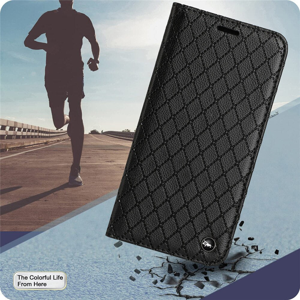 Luxury Leather Wallet Case for Samsung Galaxy S23 Series - Caubade