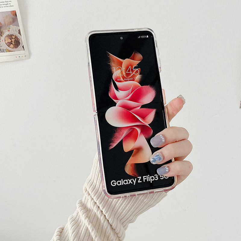 Glitter Neon Phone Case For Samsung Galaxy Z Flip 4 - Galaxy Z Flip 4 Case