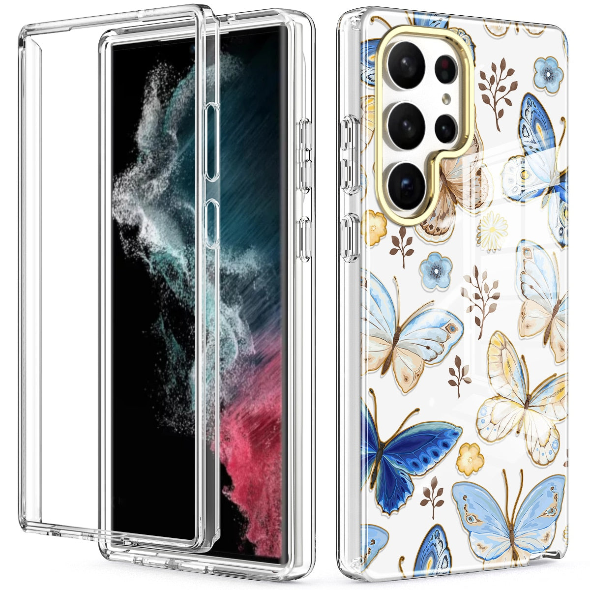 Marble Shockproof Case for Samsung Galaxy S23 Series - Caubade