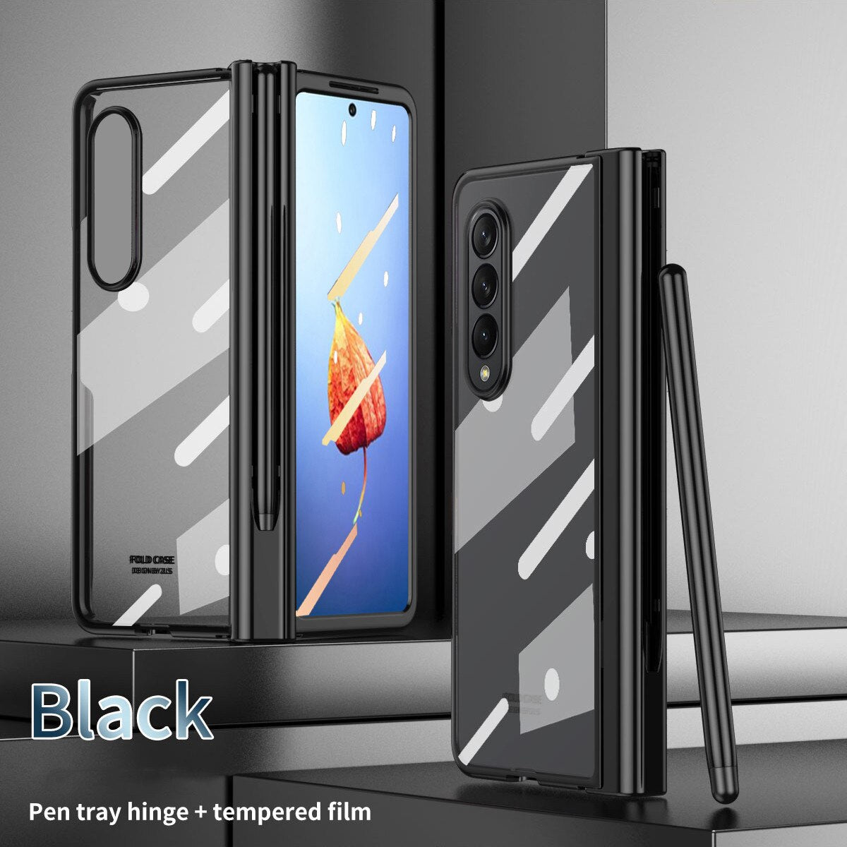 Full Protection Case with pen holder for Samsung Galaxy Z Fold 4