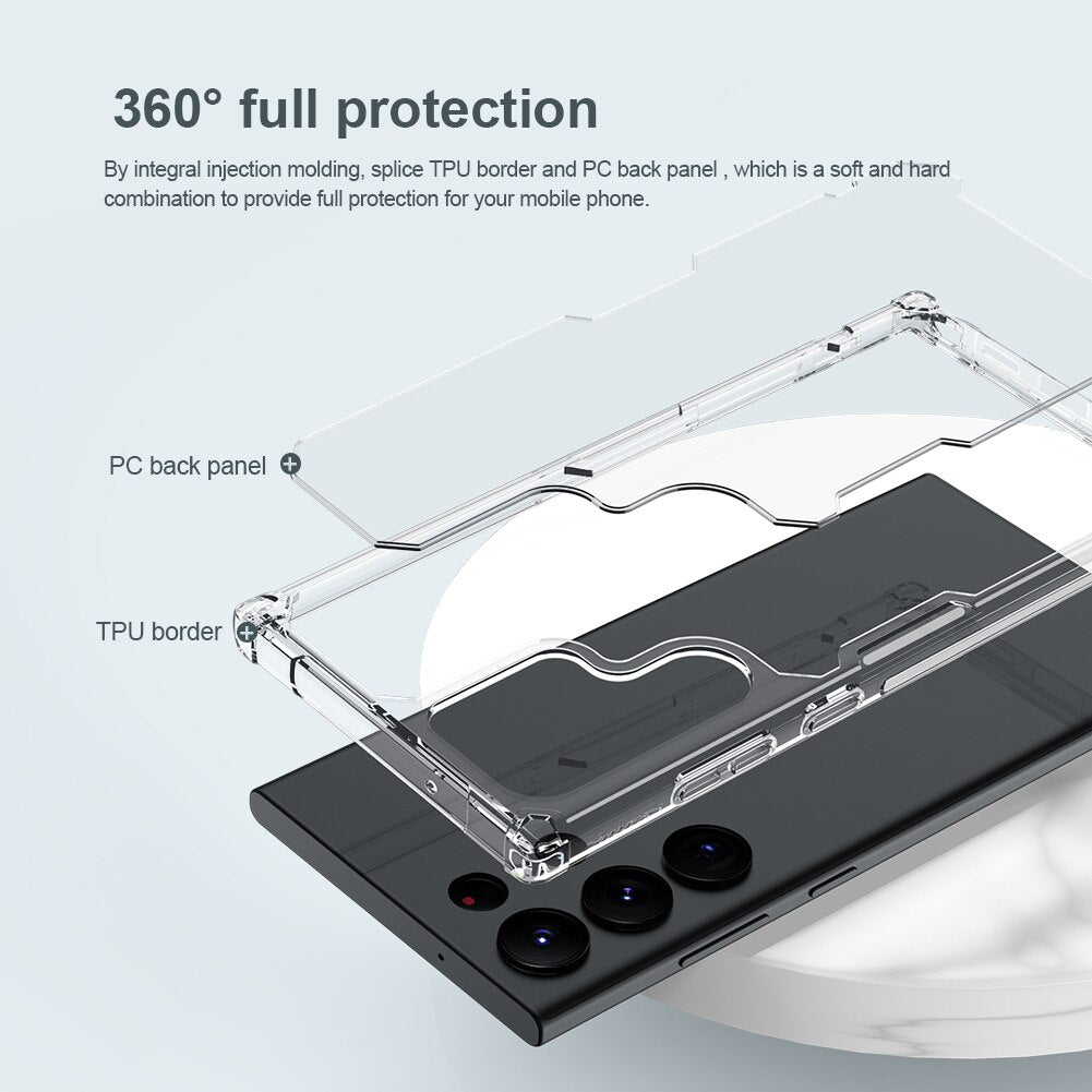 Transparent Clear Case for Samsung S23 Series - S23 Ultra Case