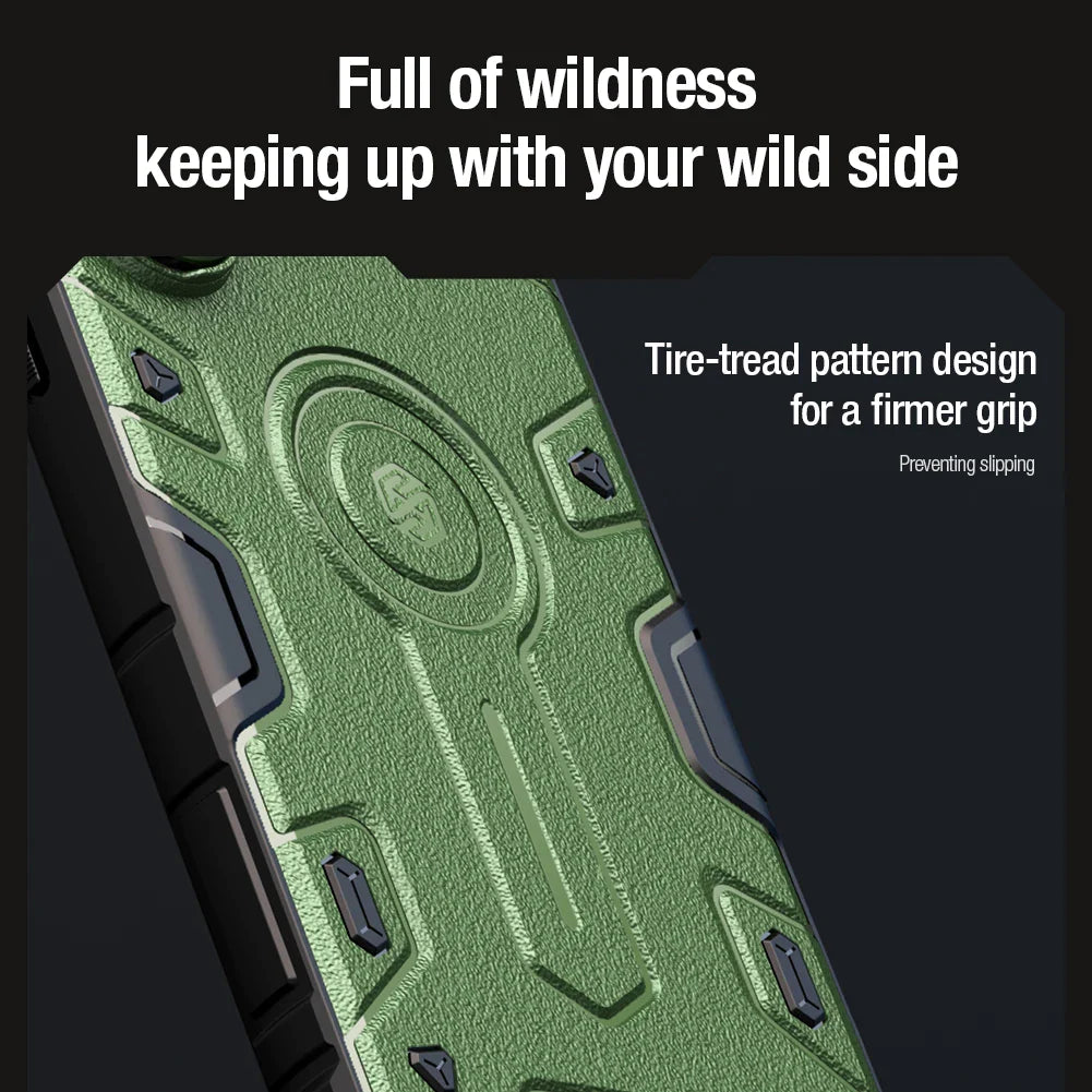 Armor Case with Flip Lens Bracket For Samsung Galaxy S24 Series