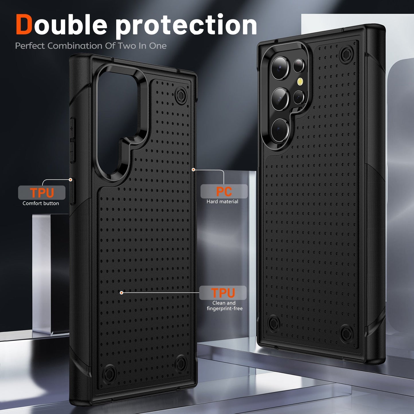 Shockproof Armor Case for Samsung Galaxy S23 Series - S23 Ultra Case