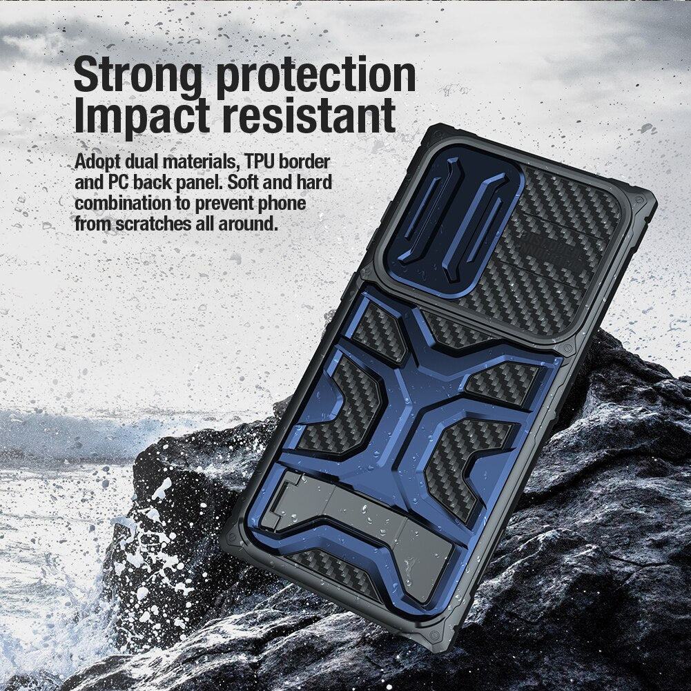 Shock-Resistant Slide Camera Case for Samsung S23 Ultra - S23 Ultra Case