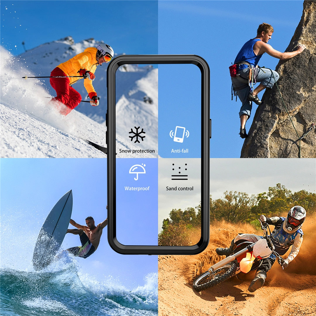 Shockproof WaterProof Case For Samsung Galaxy S23 Series - S23 Ultra Case
