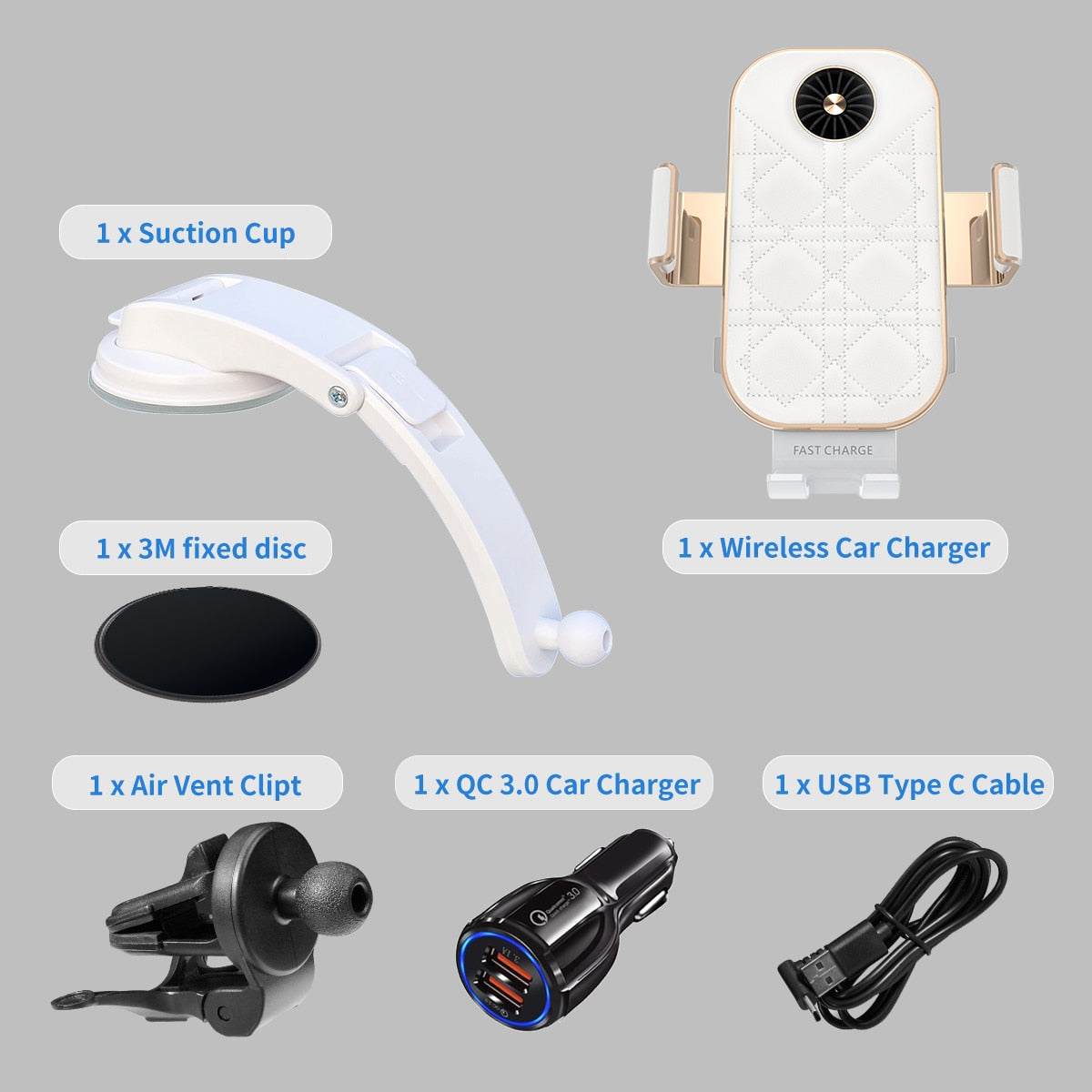 Auto-Clamping Car Mount For Galaxy S23 Series - Caubade