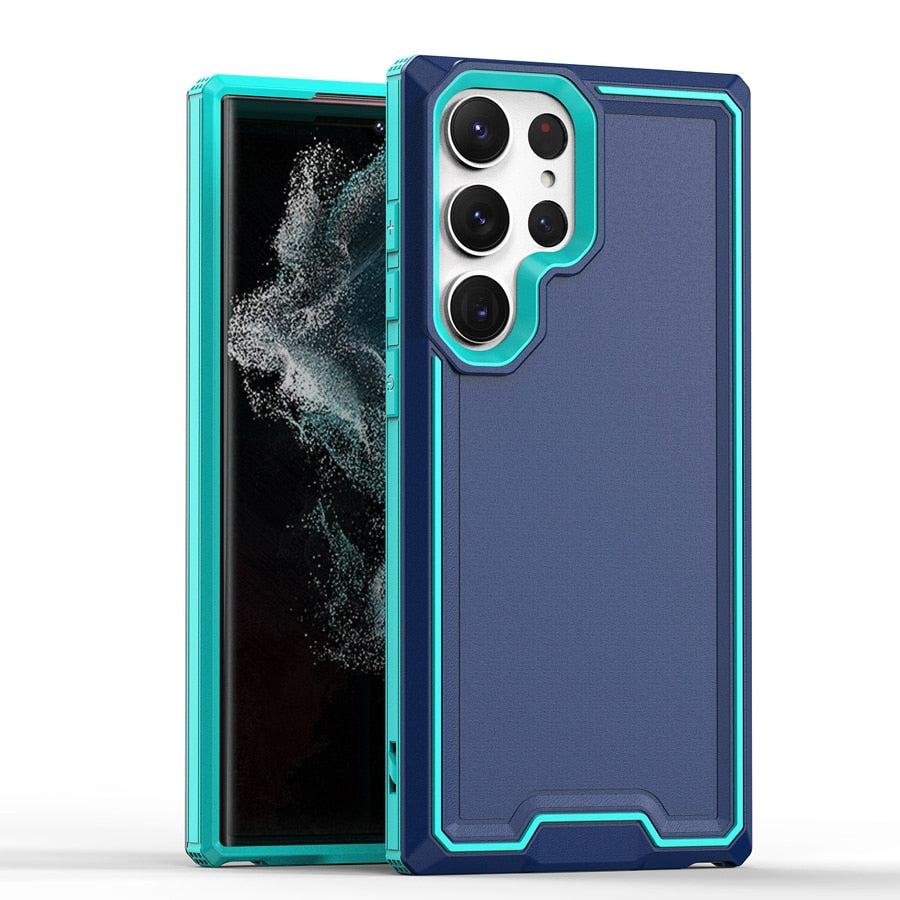 Dual layer Shockproof Case For Samsung S23 Series - Caubade