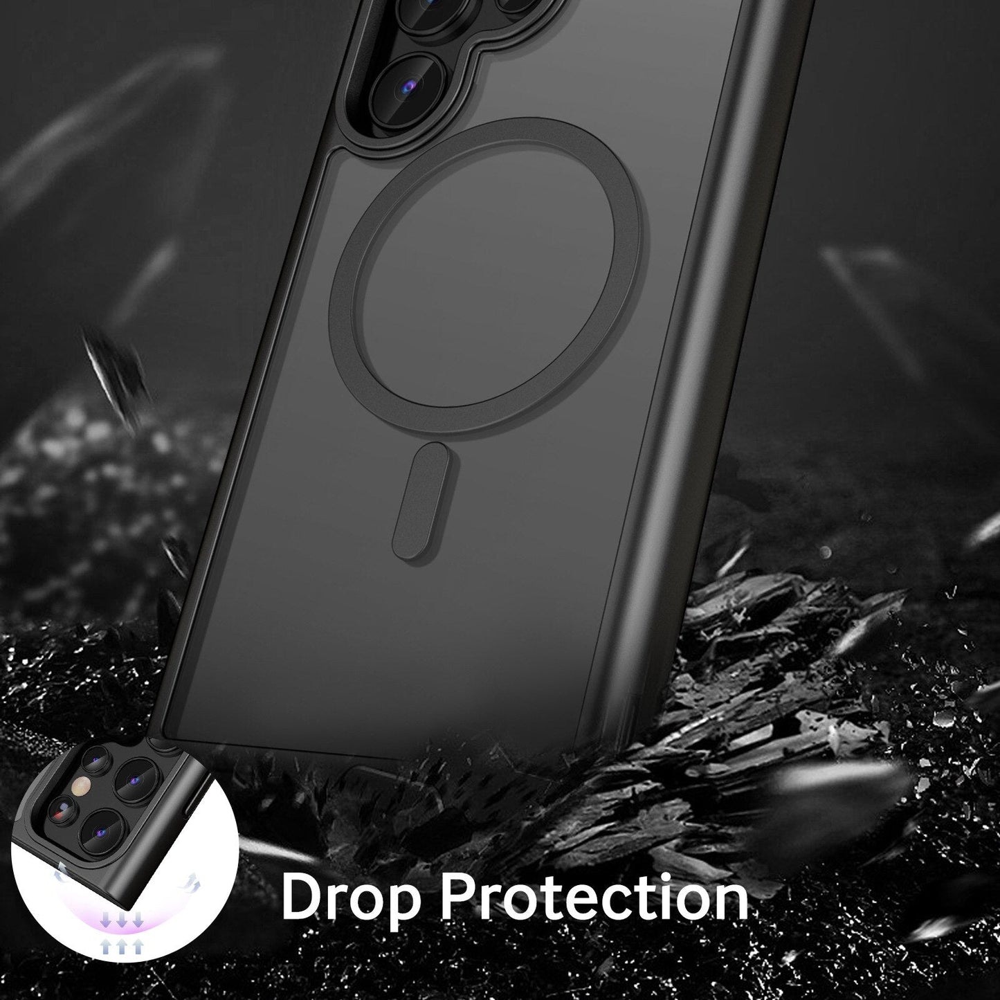 Magnetic Full Protection Case for Samsung Galaxy S23 Series - Caubade