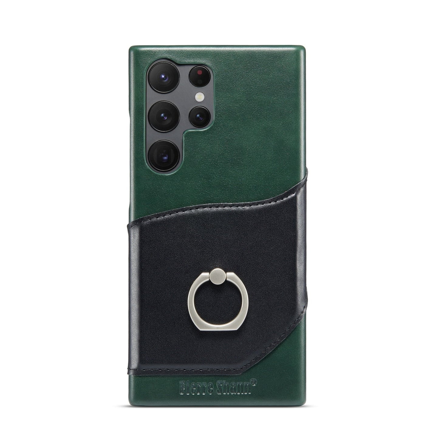 Leather Case with Card Slot Holder & Kickstand for Samsung Galaxy S23 Series - Caubade