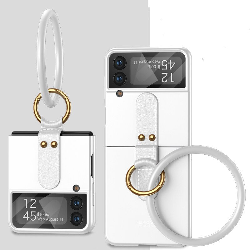 Fashion Hand Ring Bracelet Case For Samsung Galaxy Z Flip 4 - Galaxy Z Flip 4 Case