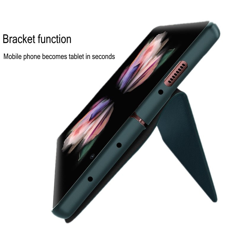 Magnetic Flip Stand Leather Case for Samsung Galaxy Z Fold 4