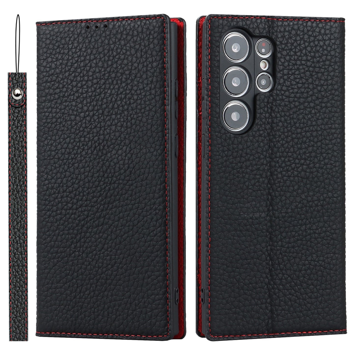 Leather Wallet Case for Samsung Galaxy S23 Series - Caubade