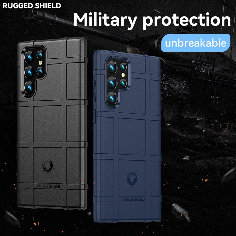 Military Shockproof Case For Samsung Galaxy S23 Series - Caubade