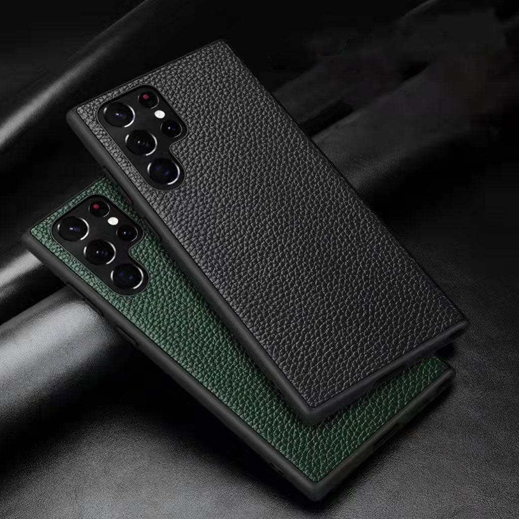 Retro Leather Case for Samsung Galaxy S23 Series - Caubade