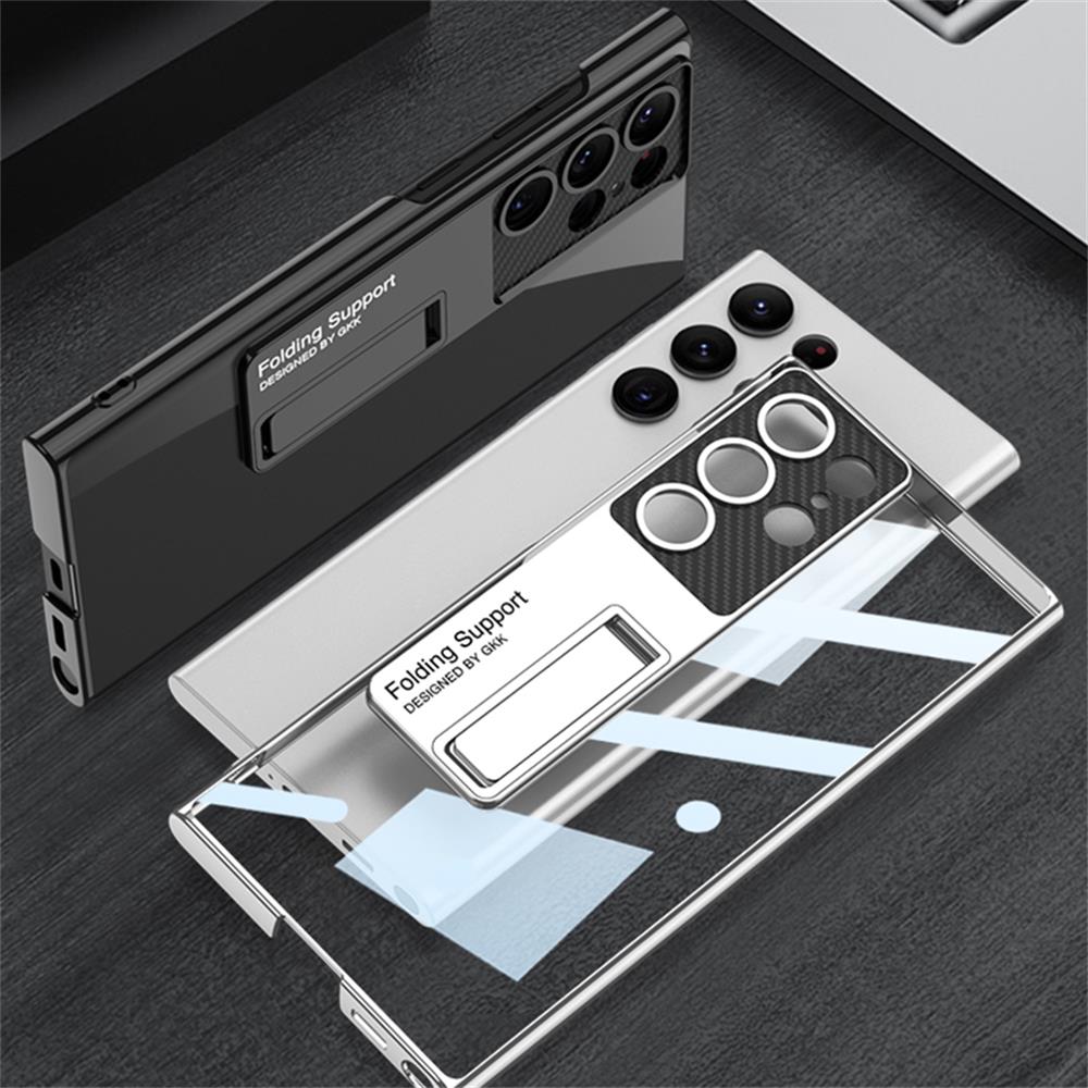 Transparent Shockproof case with Bracket For Samsung Galaxy S23 Series - S23 Ultra Case