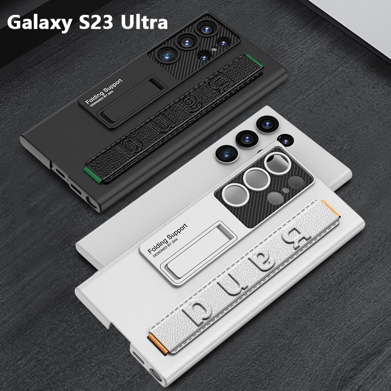 Elastic Wristband Holder Case for Samsung Galaxy S23 Series - Caubade