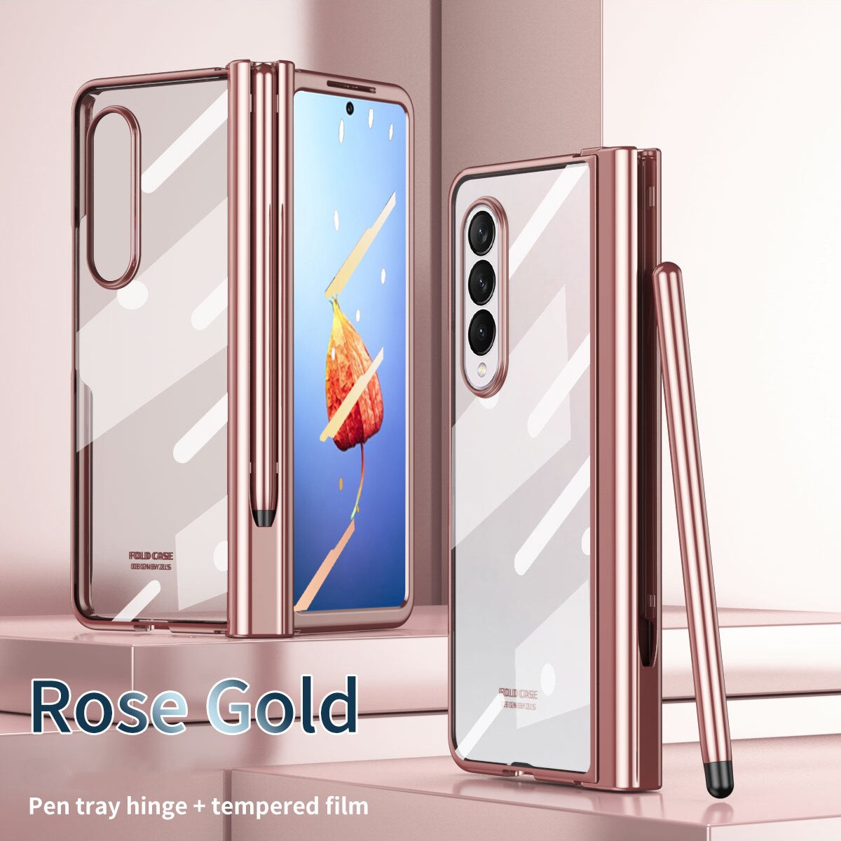 Full Protection Case with pen holder for Samsung Galaxy Z Fold 4