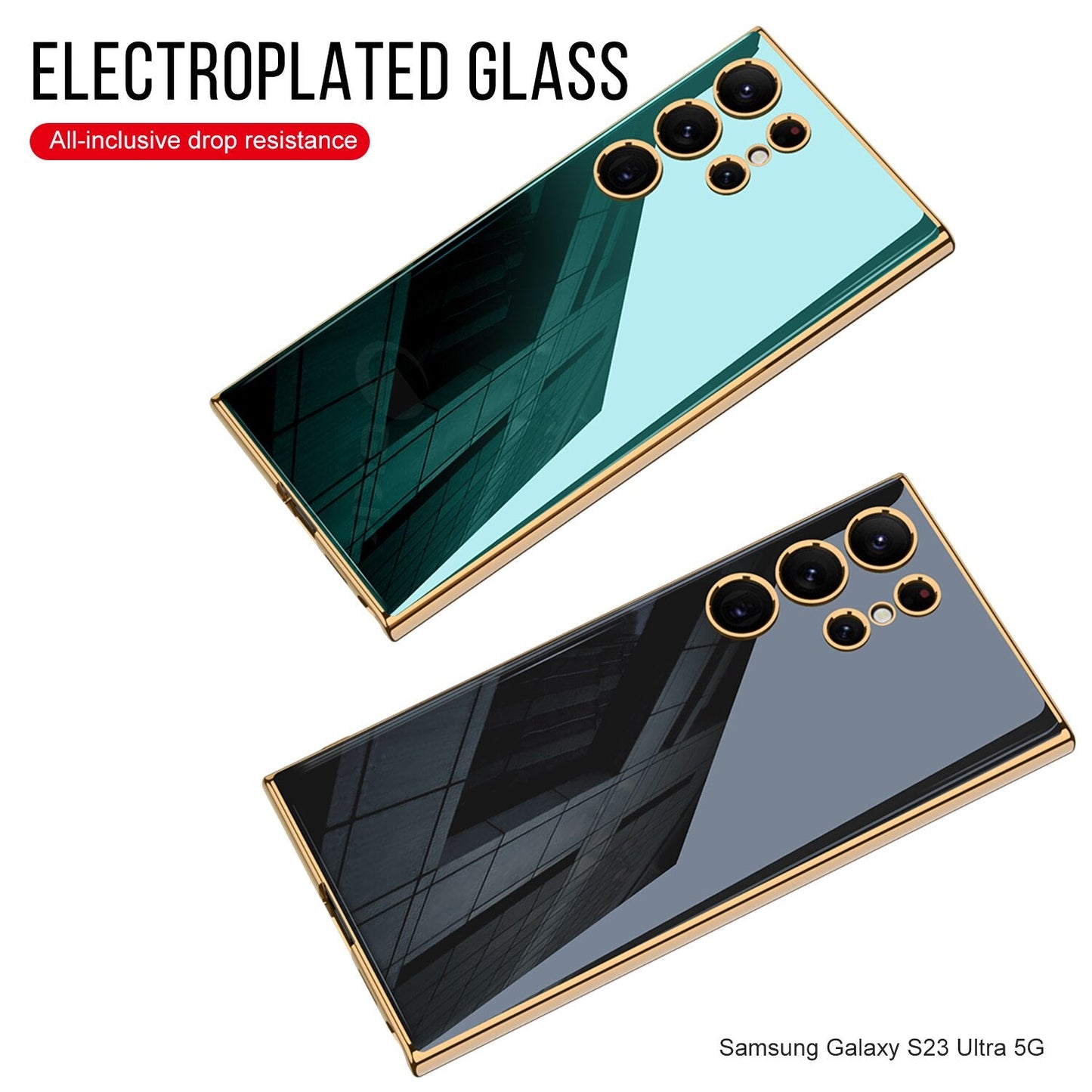 Luxury Solid Color Case For Samsung Galaxy S23 Series - Caubade