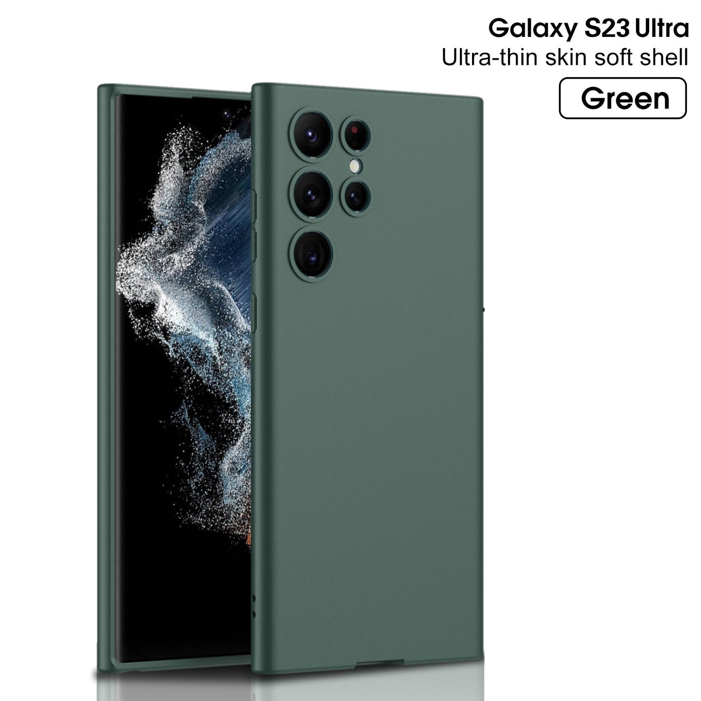 Shockproof Matte Soft Case For Samsung Galaxy S23 Series - S23 Ultra Case