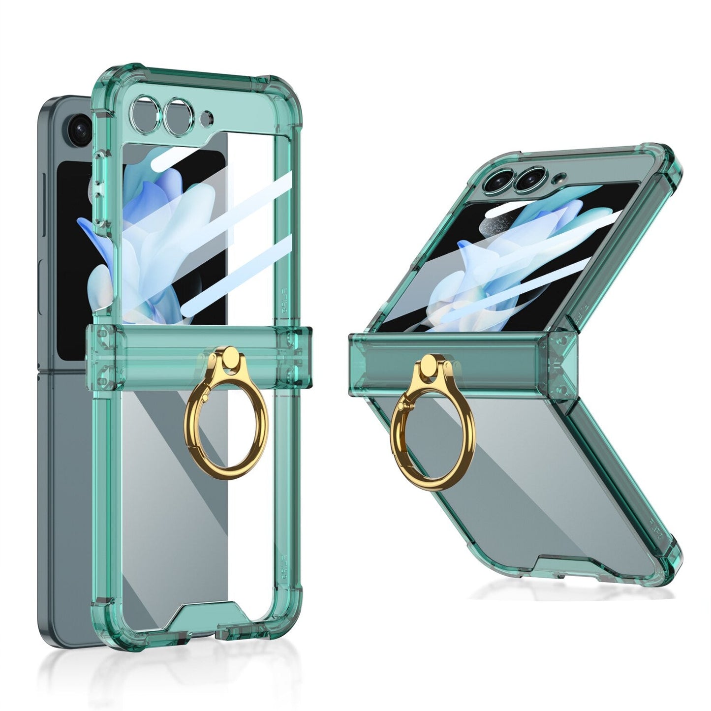 Luxury Hard Case With Ring for Samsung Galaxy Z Flip 5