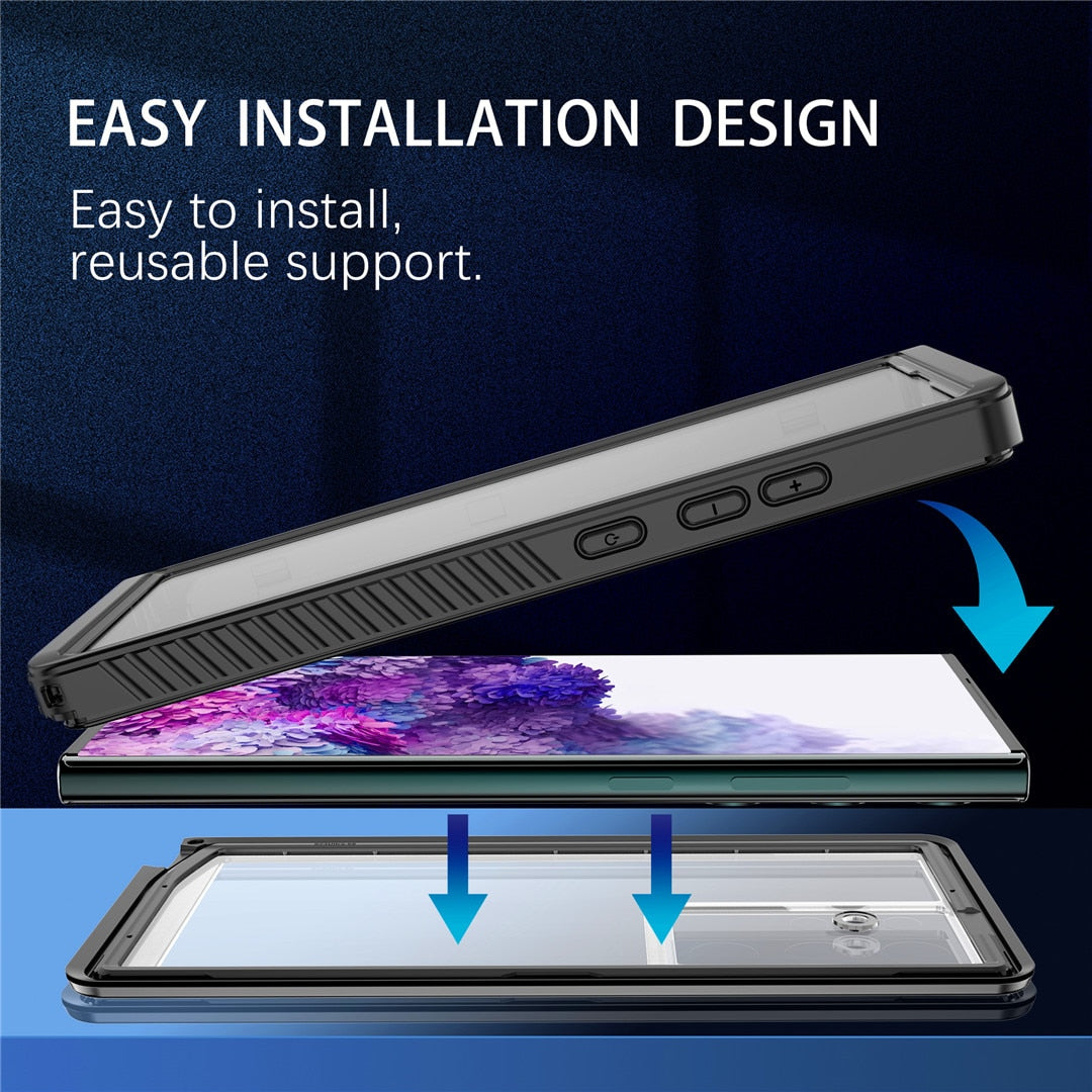 Shockproof WaterProof Case For Samsung Galaxy S23 Series - S23 Ultra Case