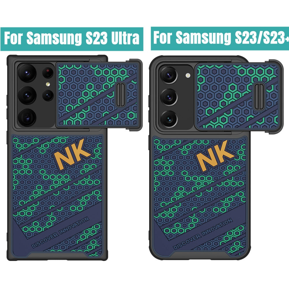 Ultra-Thin Protect Lens Back Case For Samsung Galaxy S23 Series - S23 Ultra Case