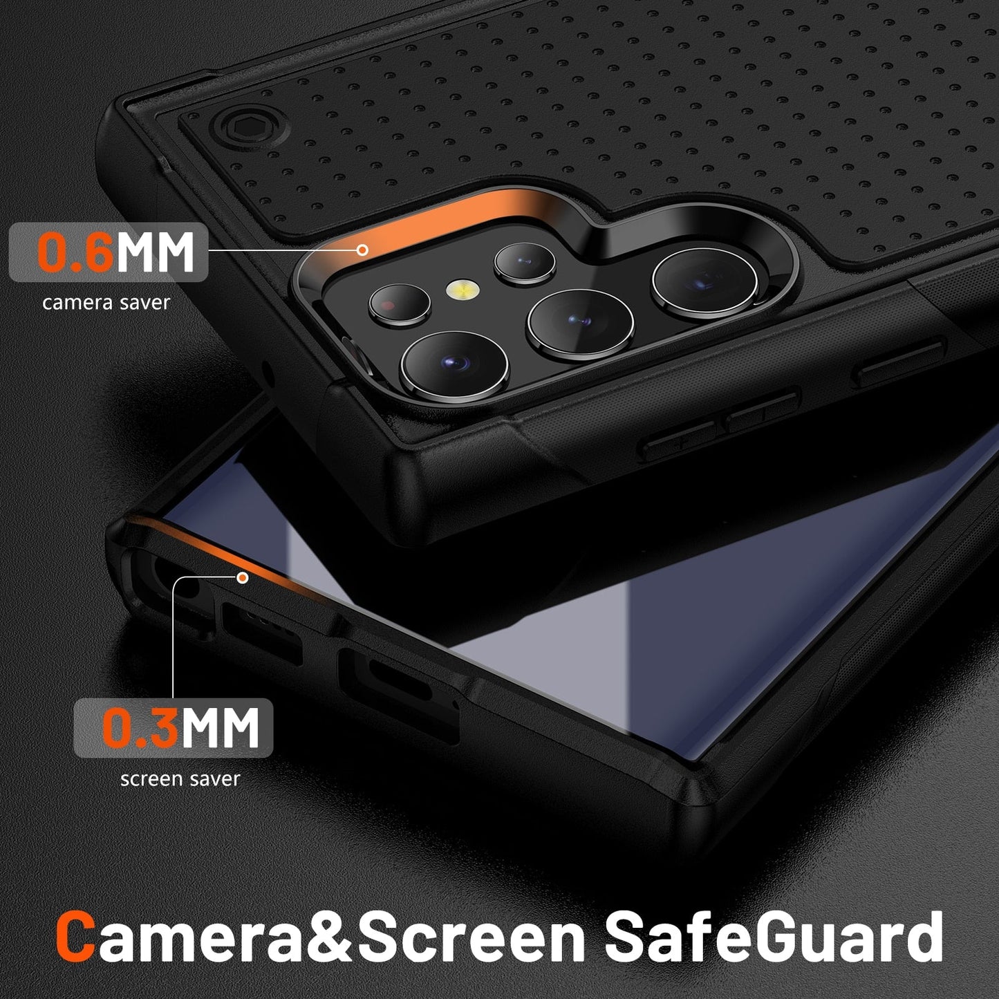 Shockproof Armor Case for Samsung Galaxy S23 Series - S23 Ultra Case