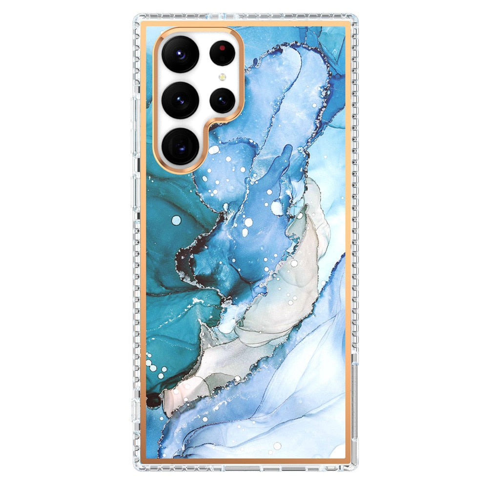 Marble Texture Shockproof Case for Samsung Galaxy S23 Series