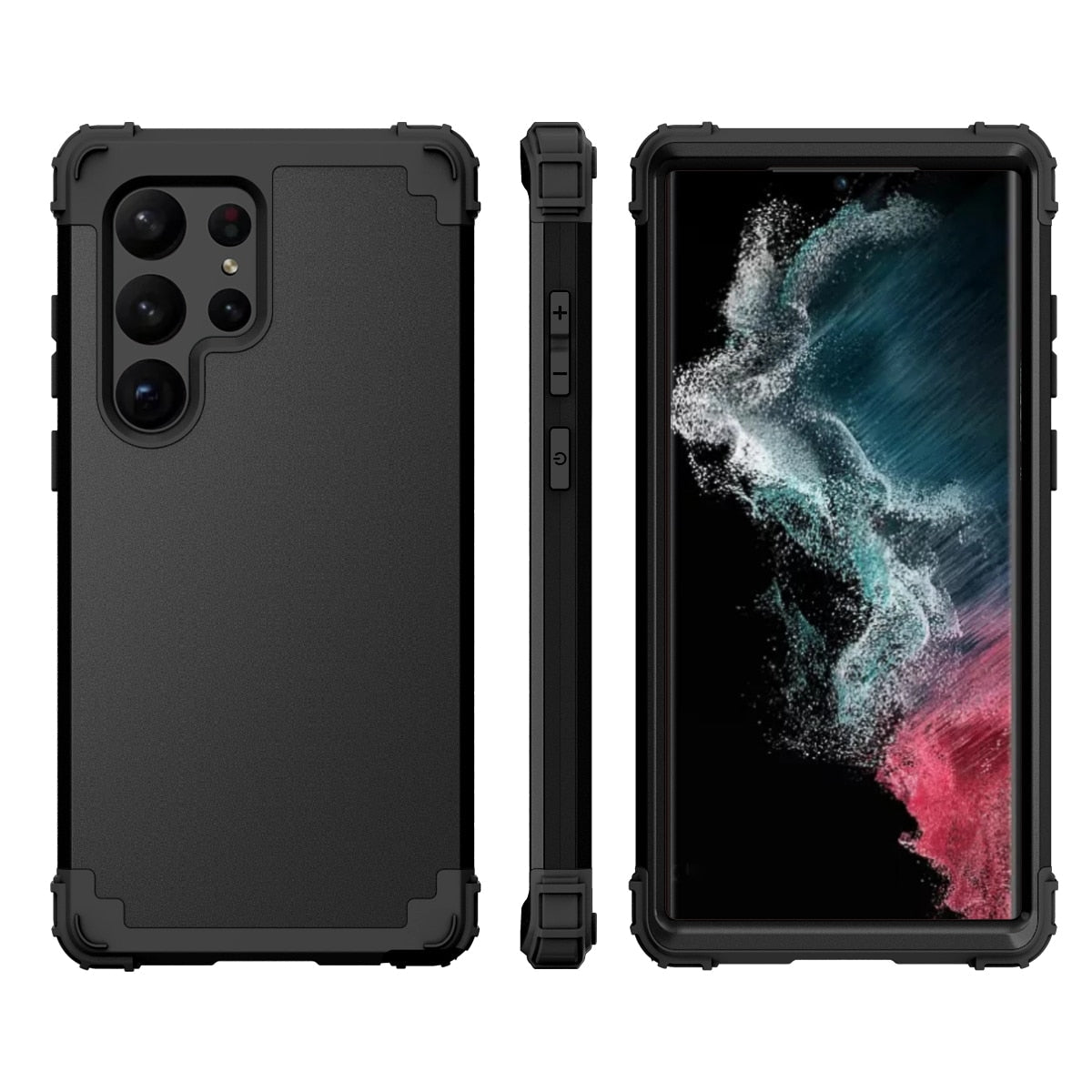 Armor High Impact Shockproof Case For Samsung Galaxy S23 Ultra - S23 Ultra Case