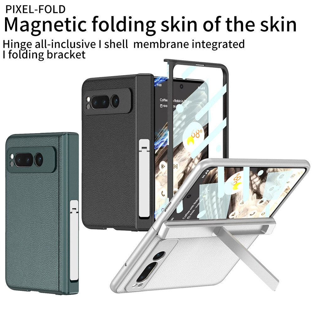 Full Protection Leather Case for Google Pixel Fold - The Pixel Store