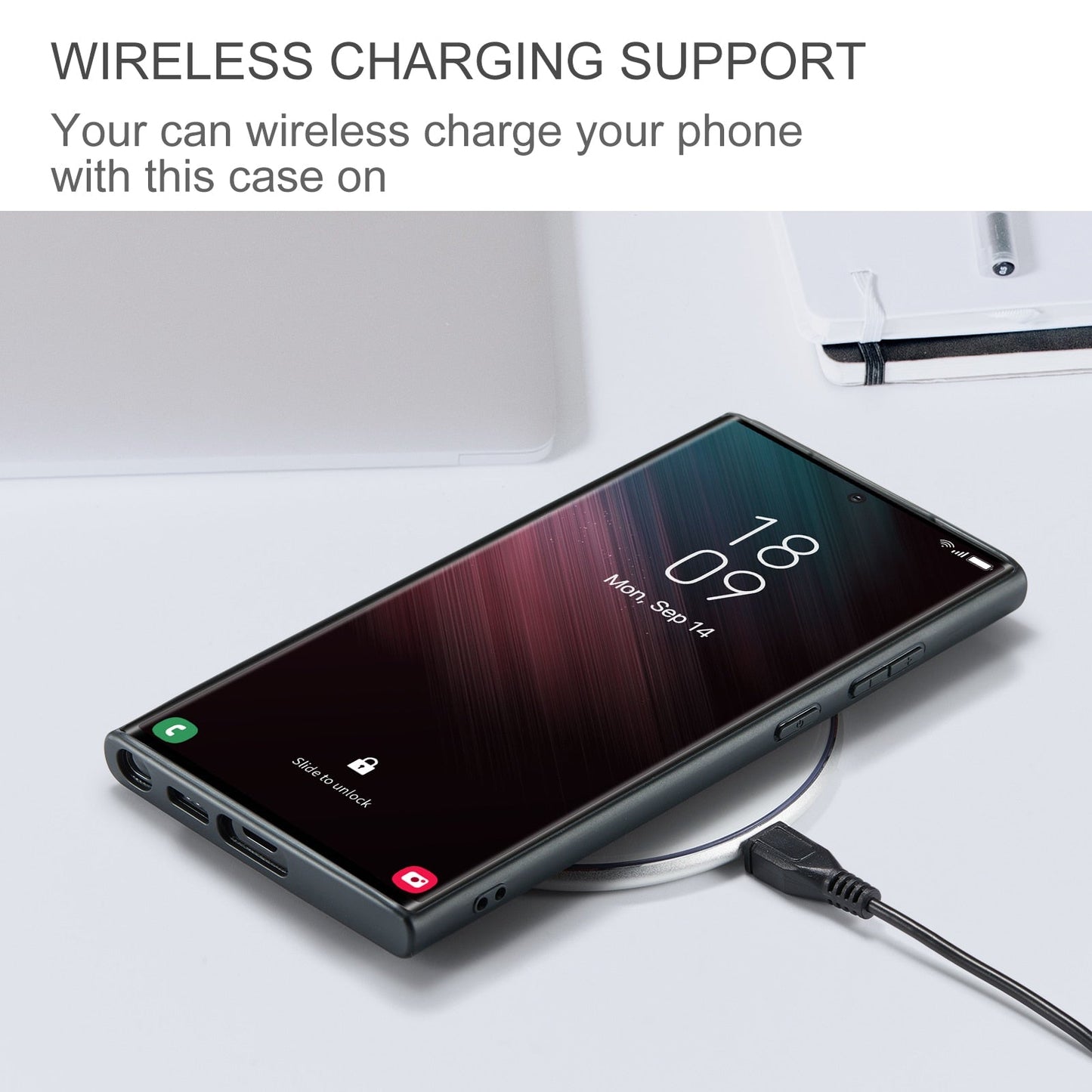 Magnetic Leather Wallet Case For Samsung Galaxy S23 Series - S23 Ultra Case